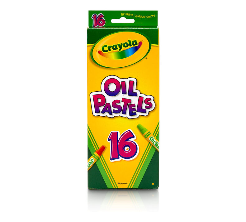 CREYONES OIL PASTELS (16) - CRAYOLA