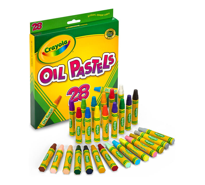 CREYONES OIL PASTELS (28) - CRAYOLA