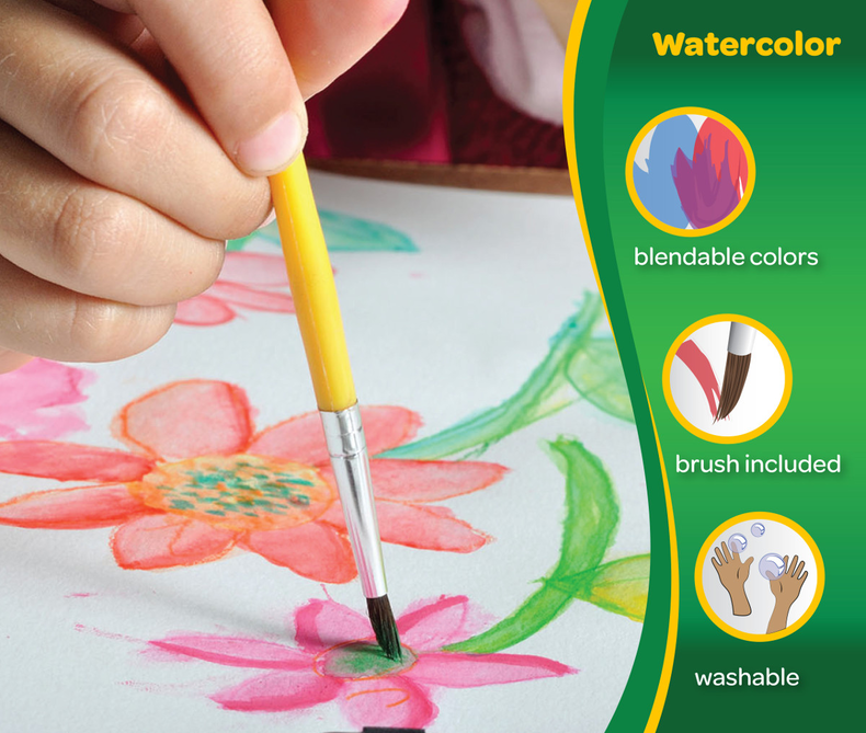 ACUARELAS LAVABLES (16) - CRAYOLA - Imagen 2