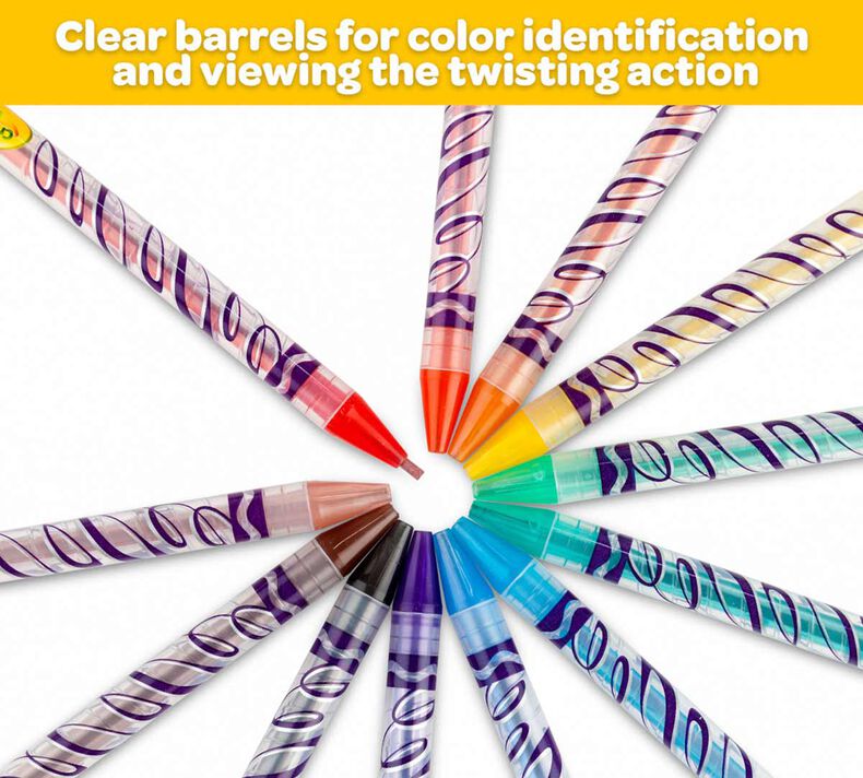 COLORES TWISTABLES 30 UNIDADES - CRAYOLA - Imagen 4