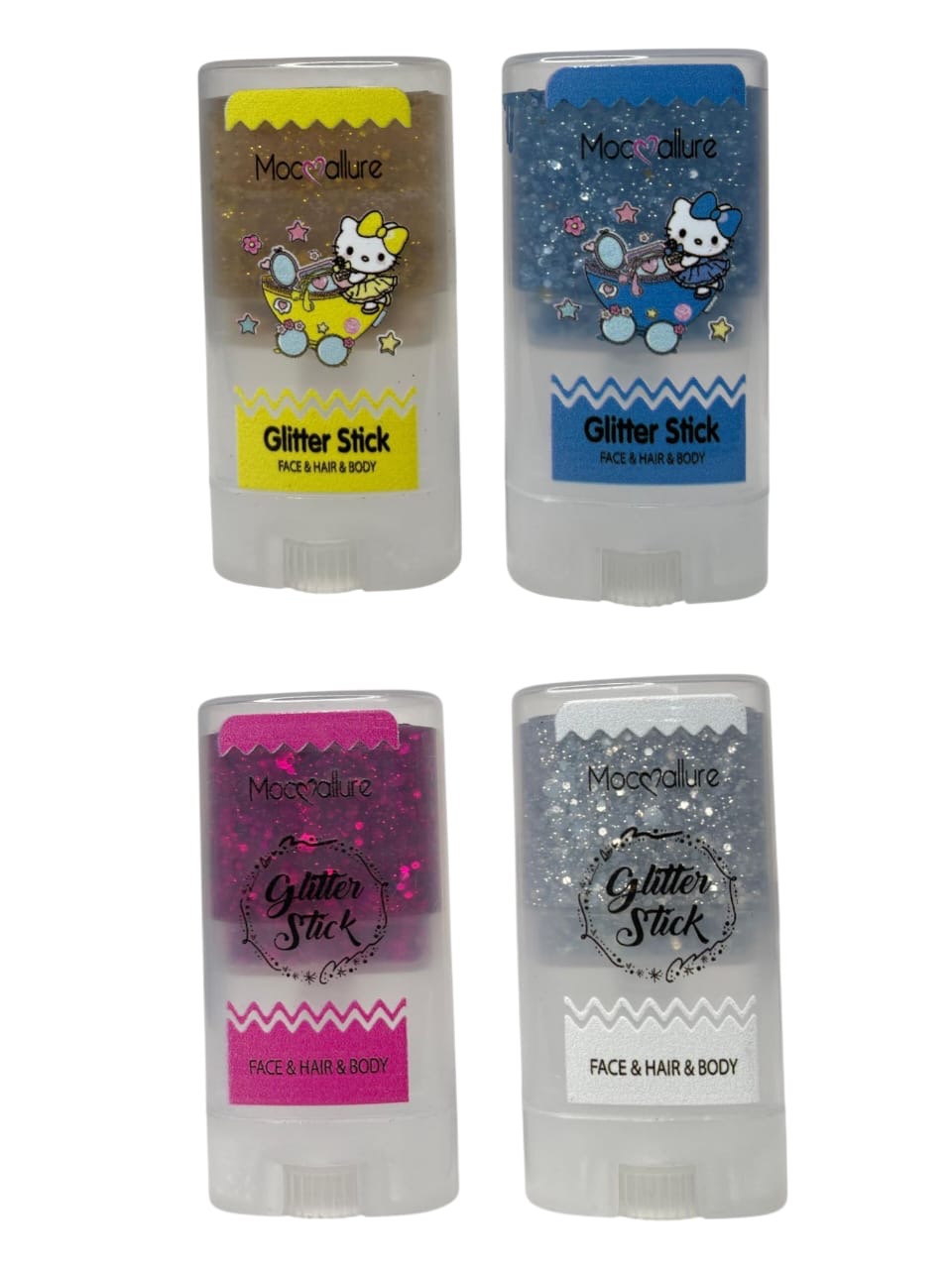 BARRA DE GLITTER PARA CUERPO, CARA, Y CABELLO