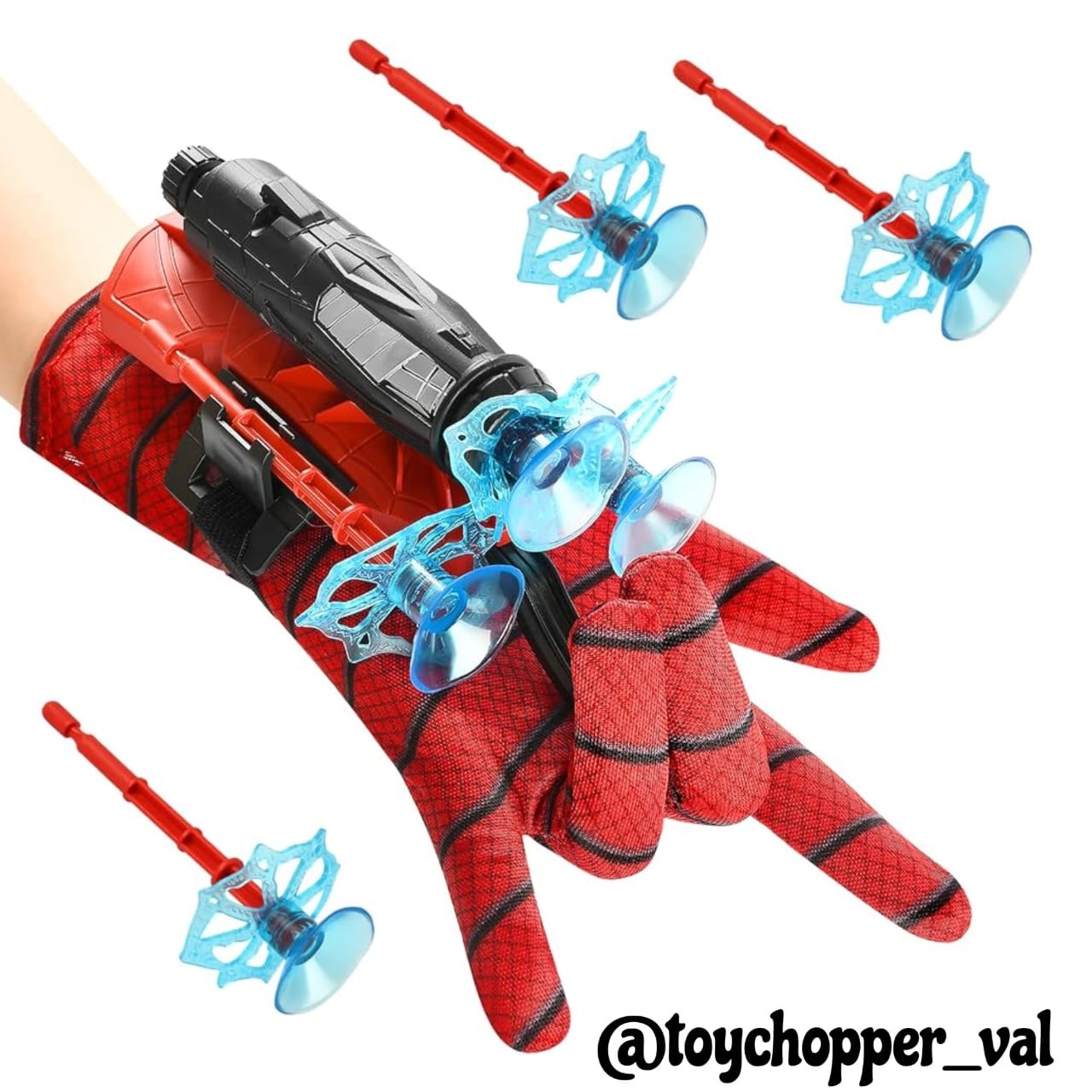 GUANTE DE SEDA CON LANZADOR - SPIDERMAN
