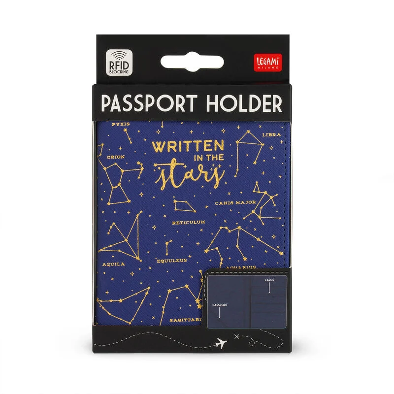 FUNDA PARA PASAPORTE - STARS
