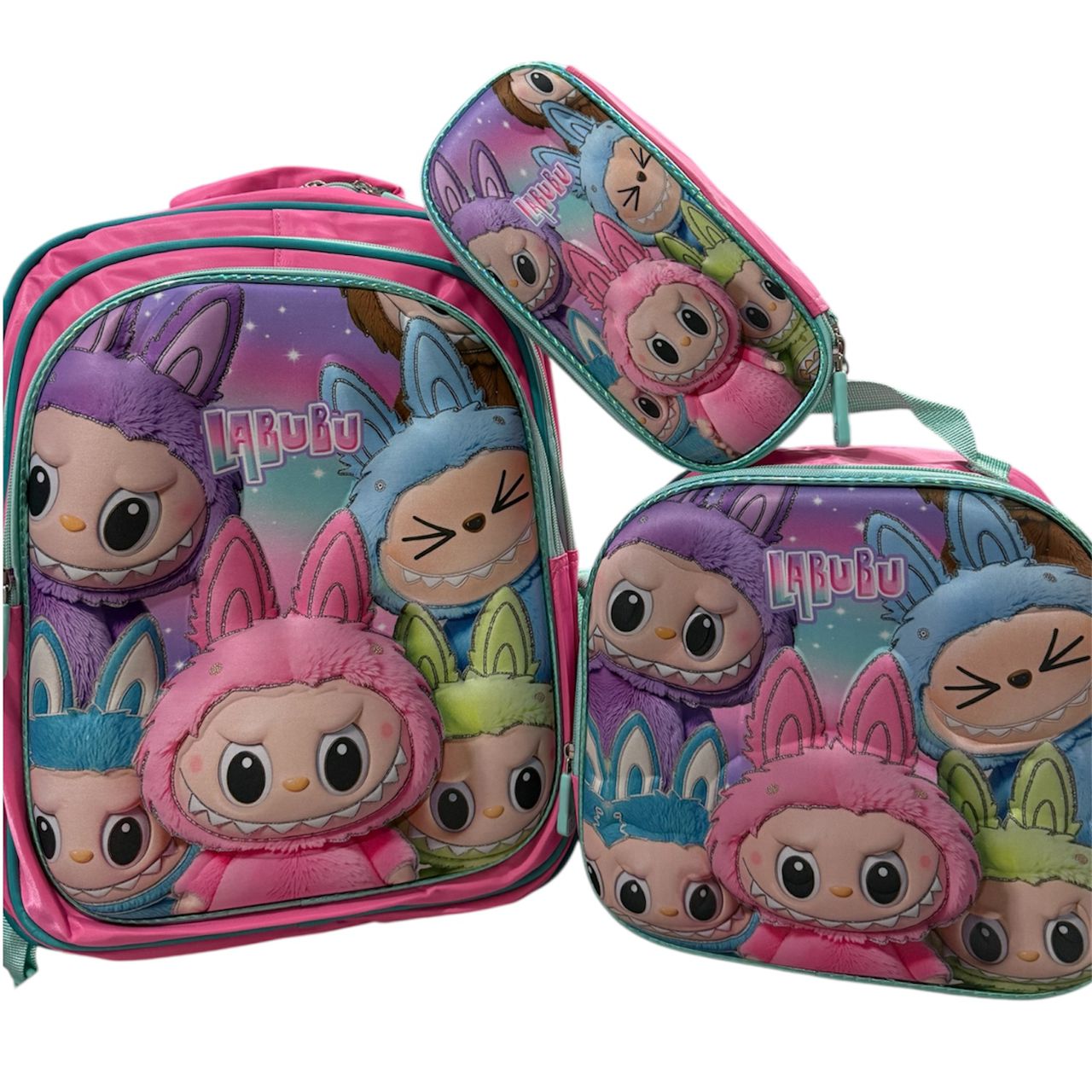 SET ESCOLAR LABUBU NIÑA