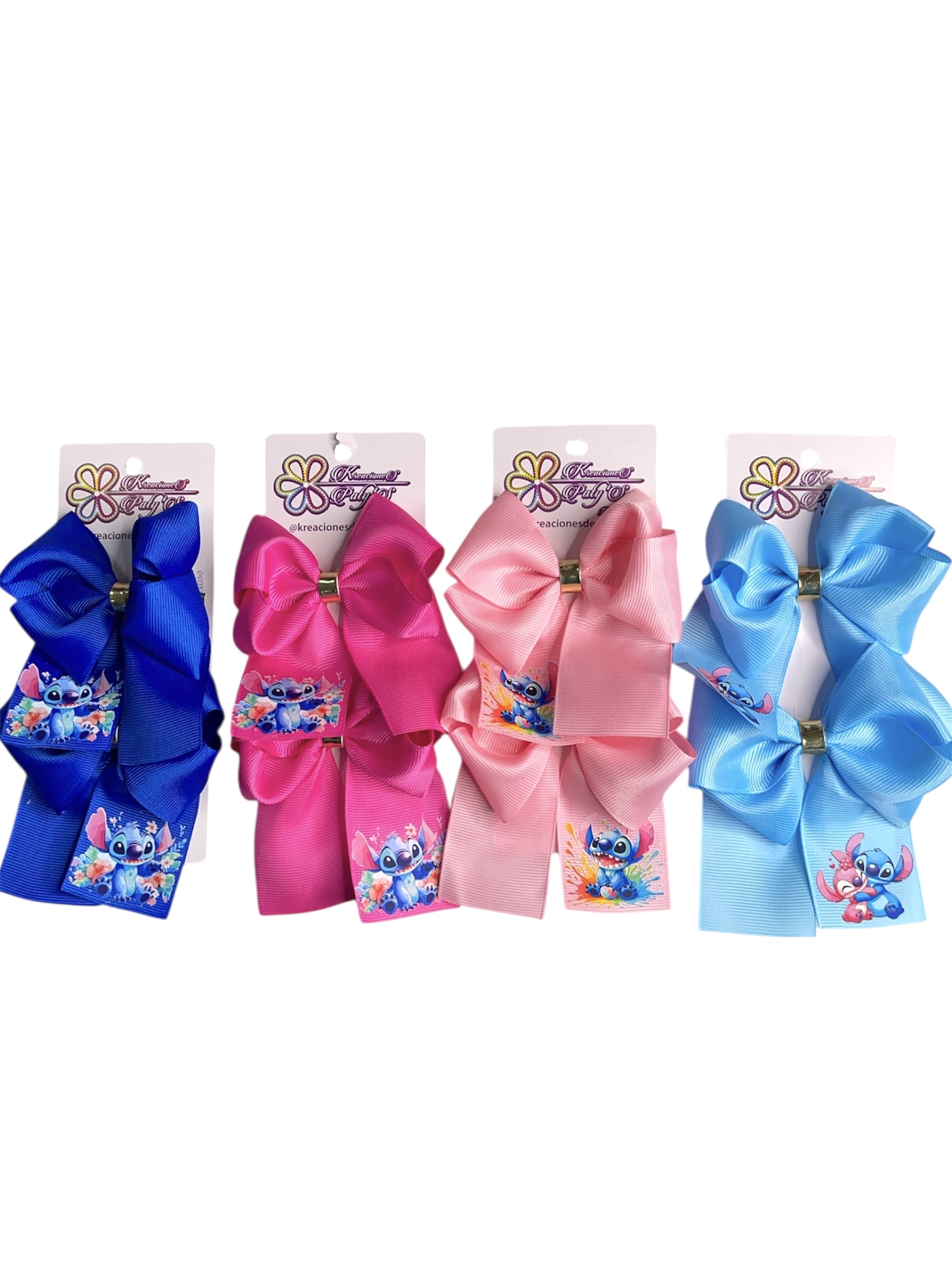 PACK DE LAZOS - STITCH