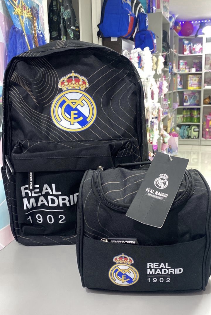 SET ESCOLAR DE DOS PIEZAS - REAL MADRID