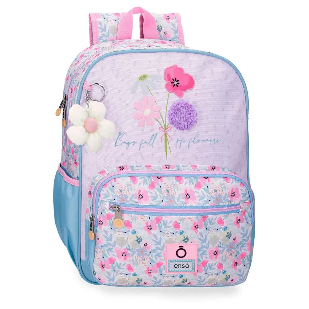 BOLSO ESCOLAR ENSO BAGS OF FLOWERS 38CM
