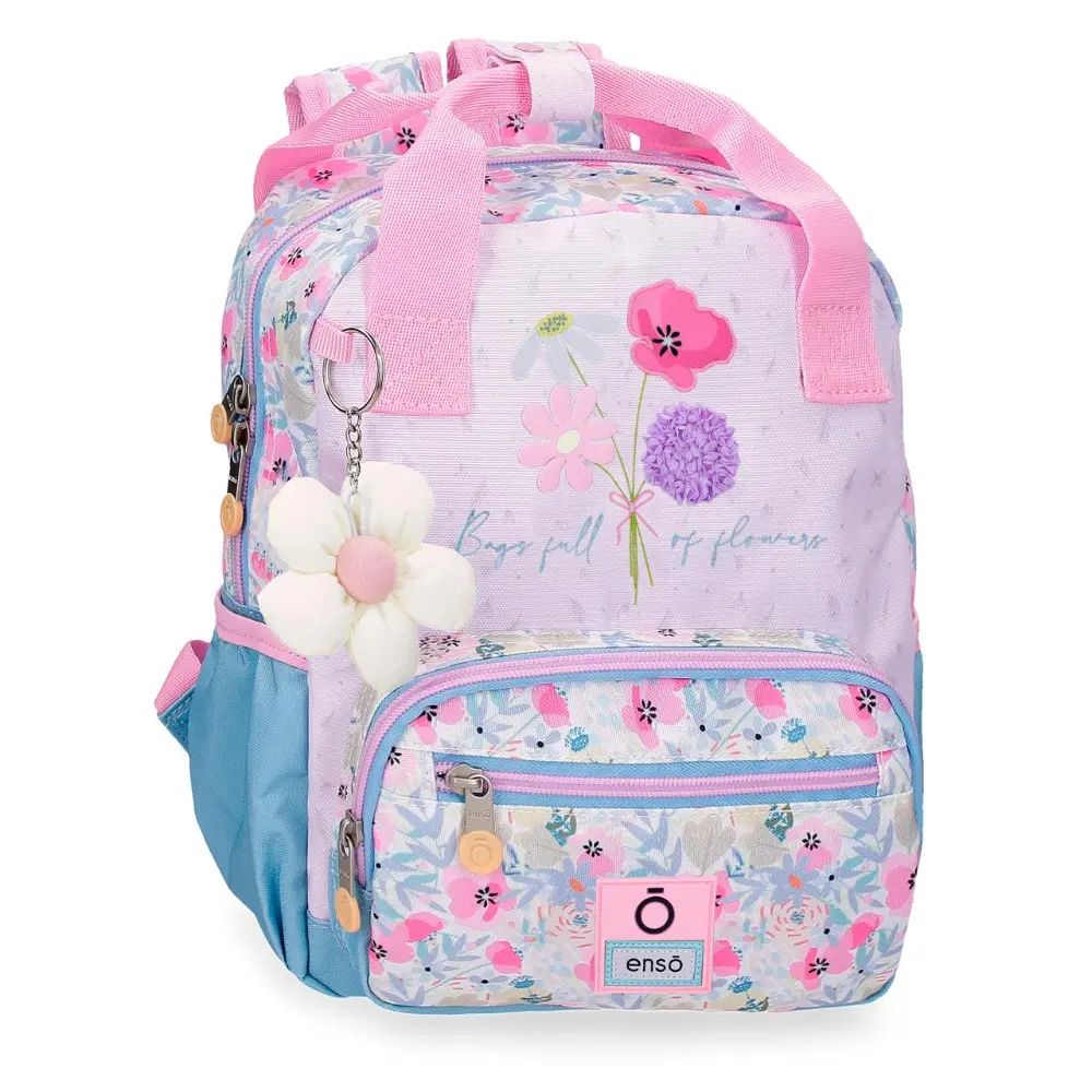 BOLSO ESCOLAR ENSO BAGS OF FLOWERS 28 CM