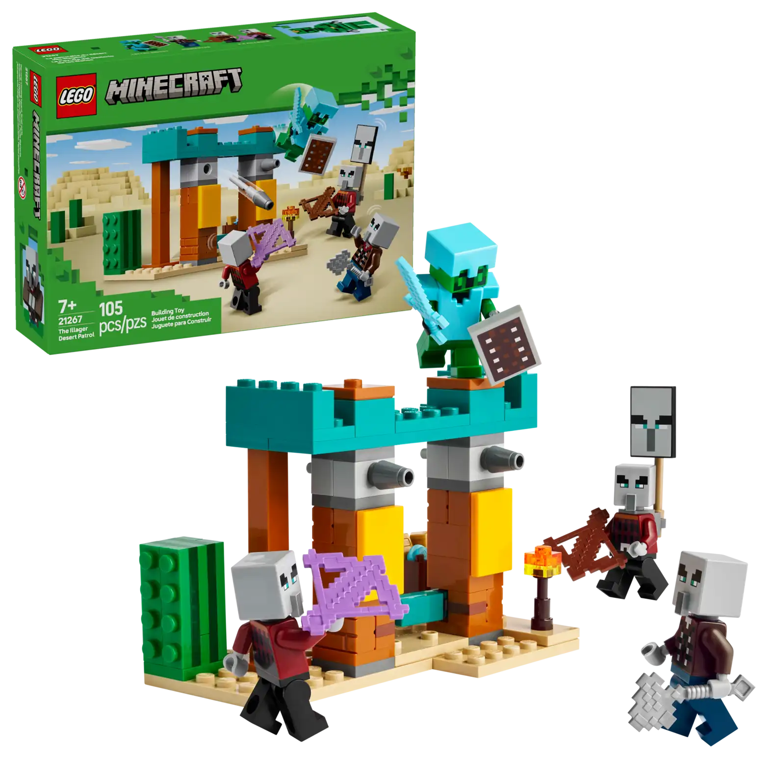 LEGO MINECRAFT - LA PATRULLA DEL DESIERTO
