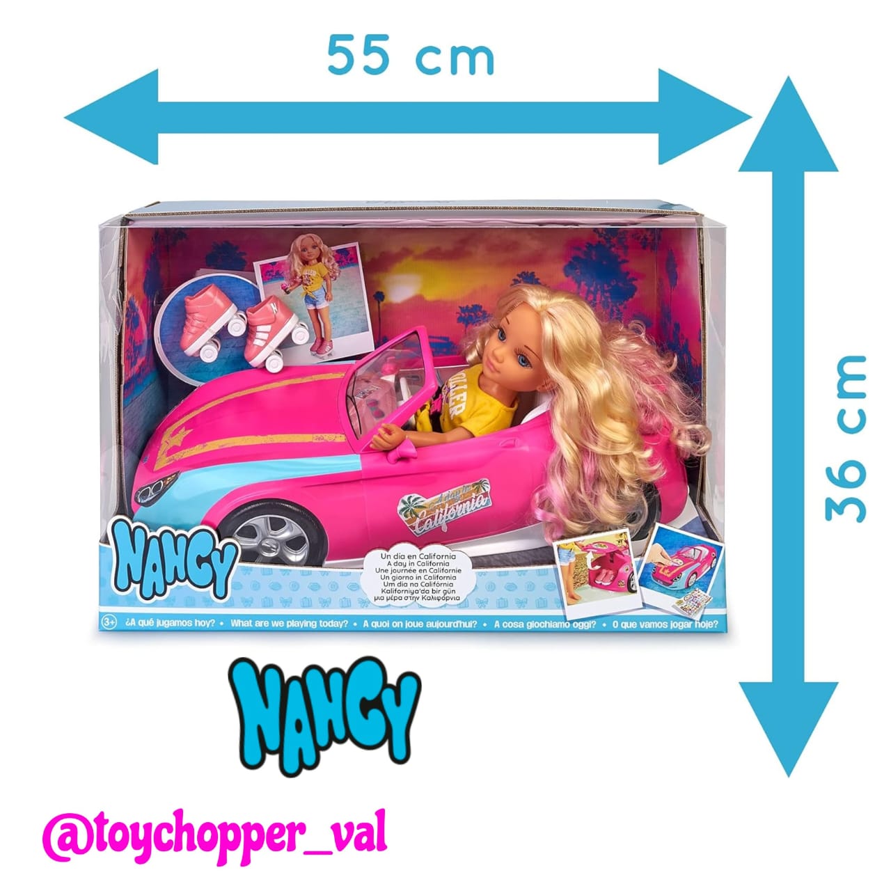 MUÑECA NANCY CON AUTOMÓVIL