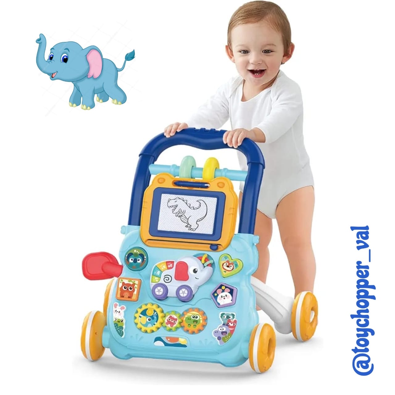 ANDADERA DE BEBE 2 EN 1