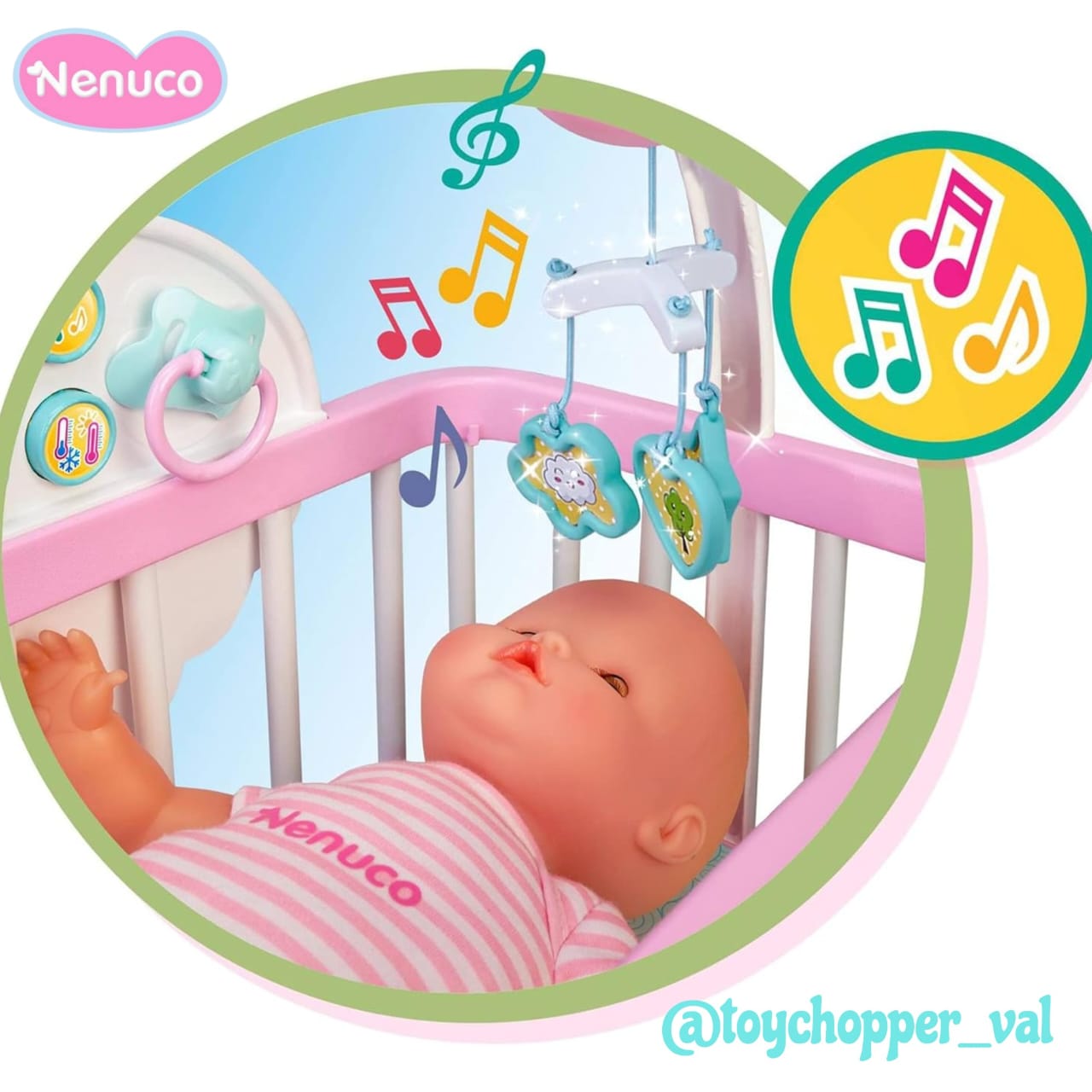 NENUCO EN CUNA CON LUCES Y SONIDOS - Imagen 5