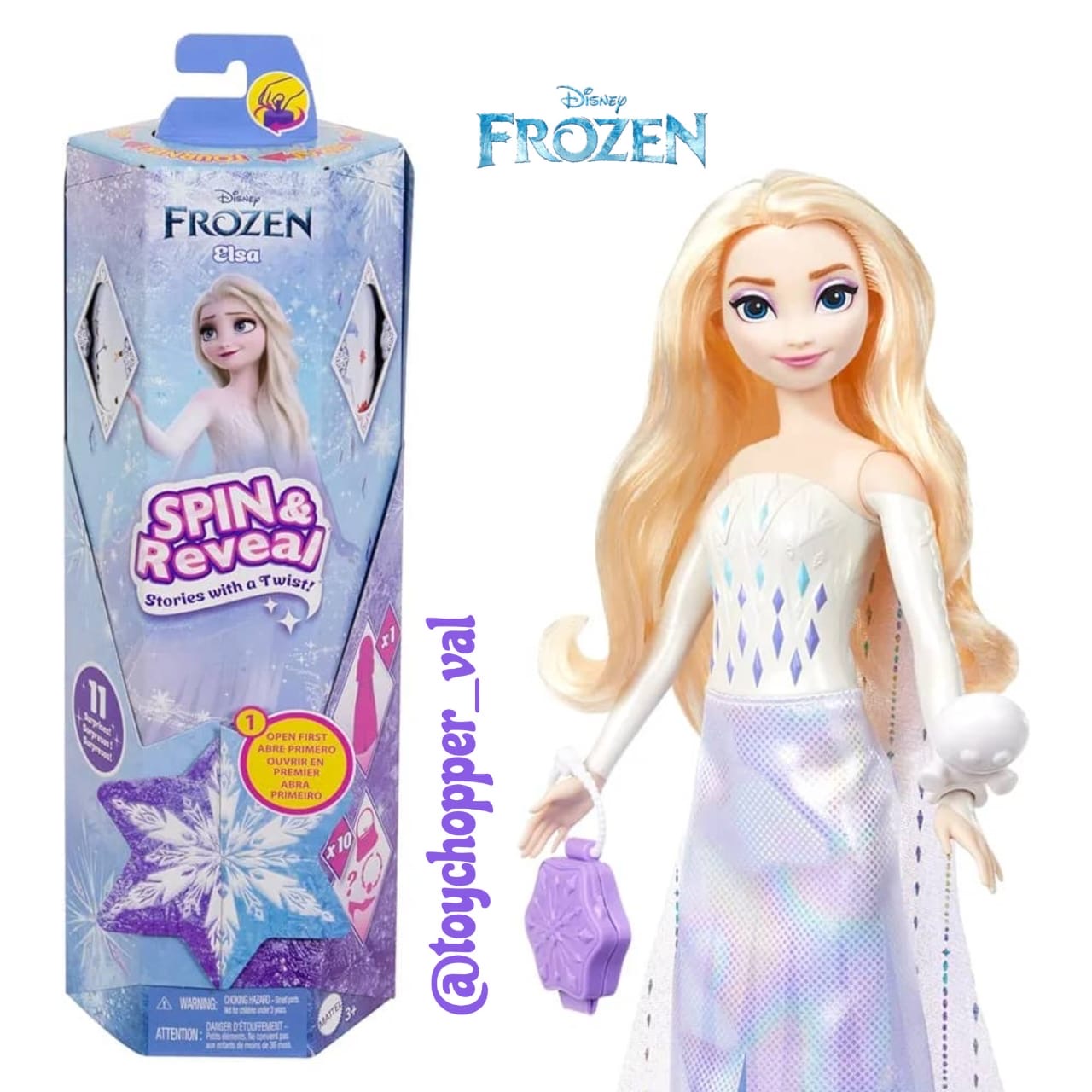 FASHION SET ELSA - 11 SORPRESAS