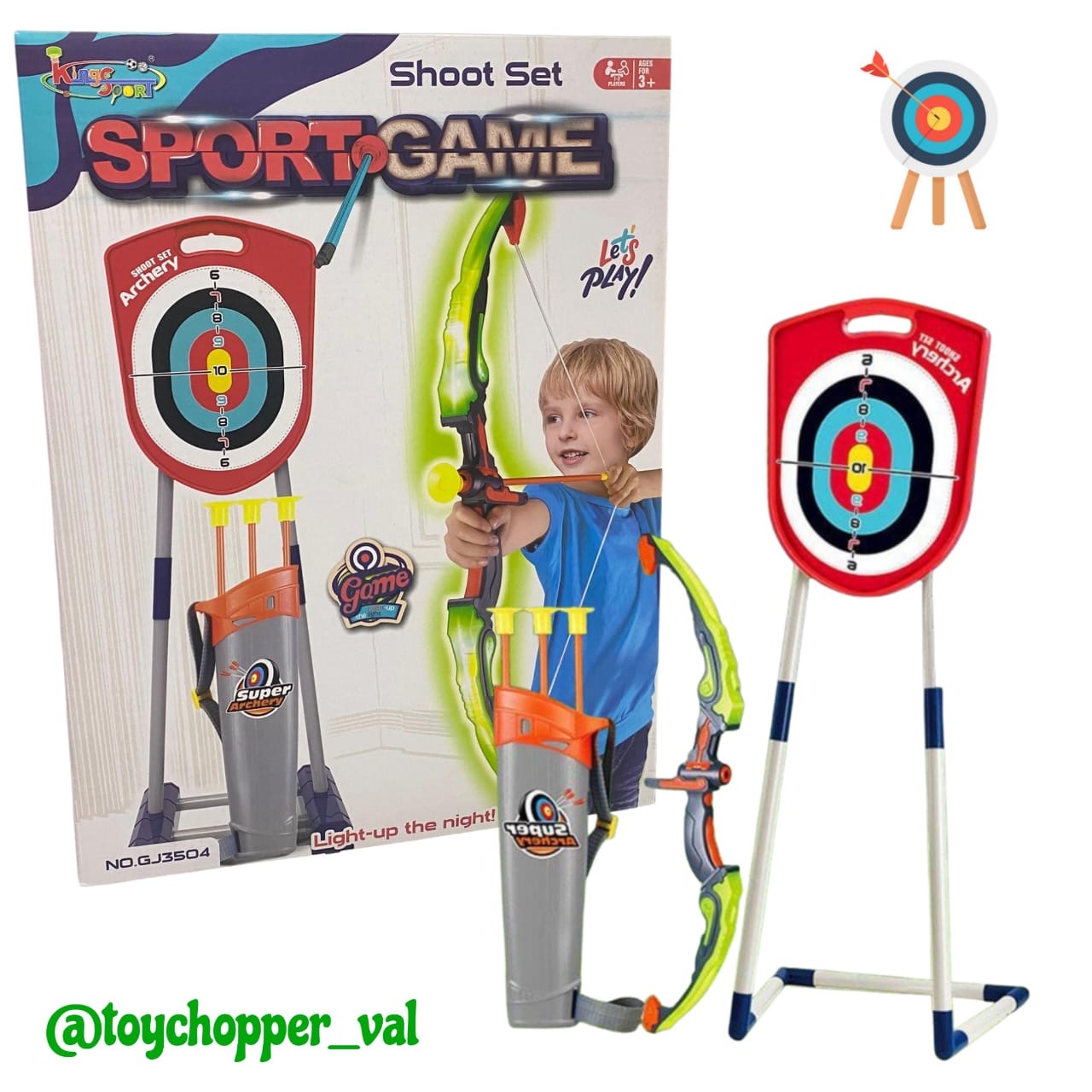 JUEGO DE TIRO - ARCÓ Y FLECHAS