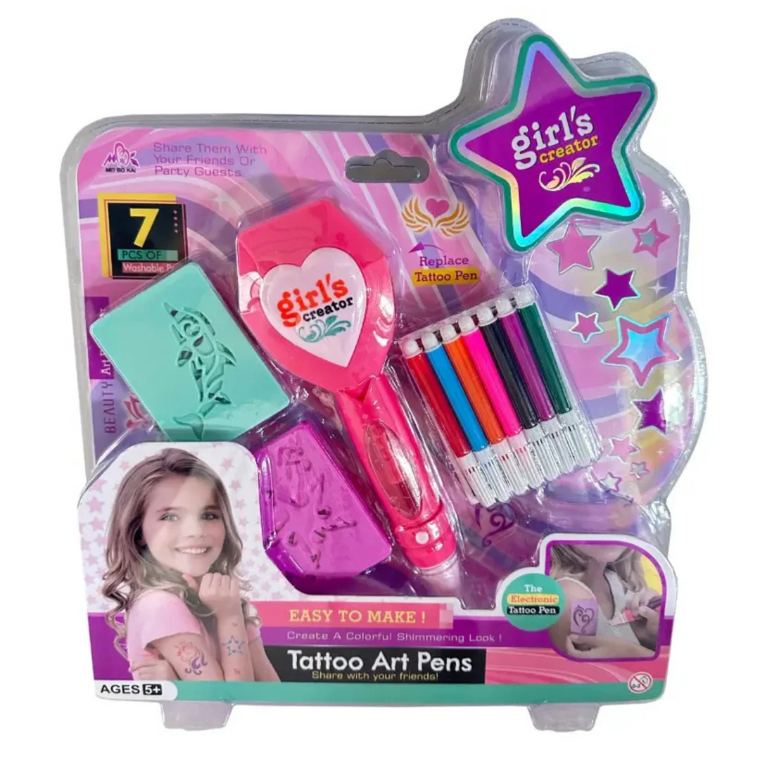 SET PAR HACER TATUAJES CON LÁPICES