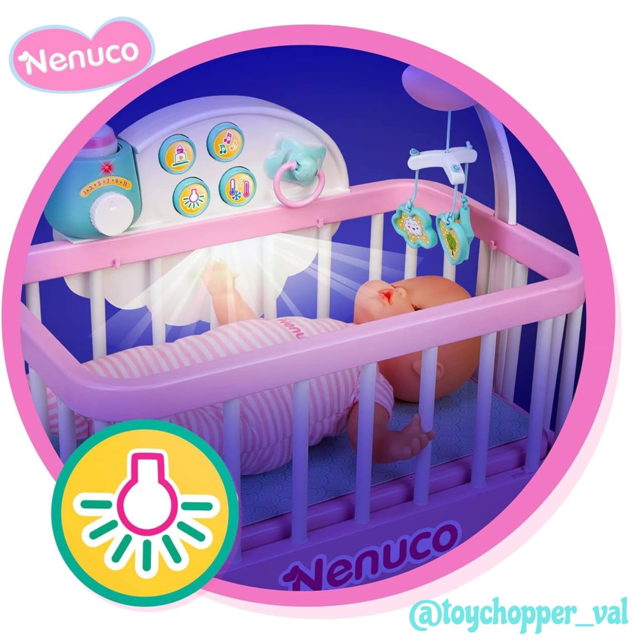 NENUCO EN CUNA CON LUCES Y SONIDOS - Imagen 10