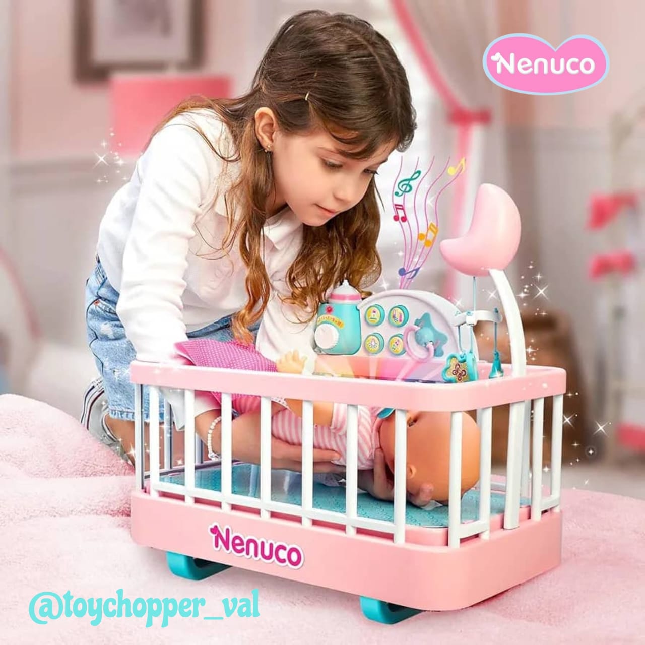 NENUCO EN CUNA CON LUCES Y SONIDOS - Imagen 6