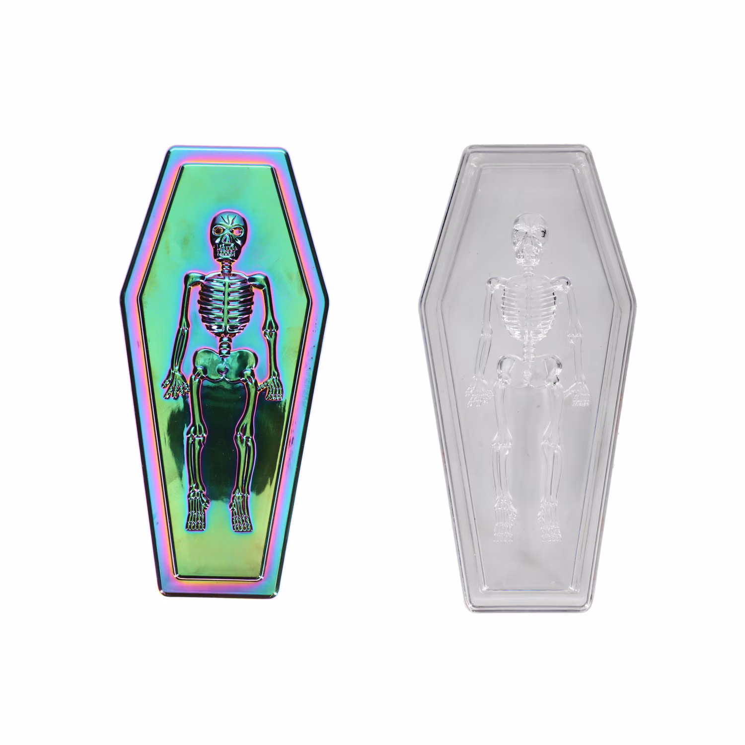 CAJITA DE ACRILICO EN FORMA DE ATAUD